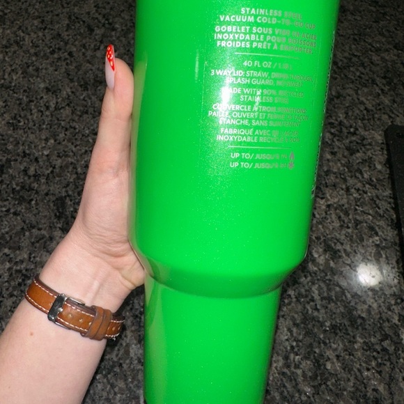 Starbucks Stanley Target Exclusive - Green Pearl Shimmer - Summer 2025 - Picture 3 of 7